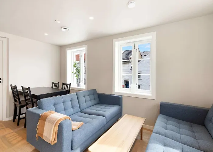 Renovated 2025 - Ac & Terrace - Historic Building Holiday home Kristiansand